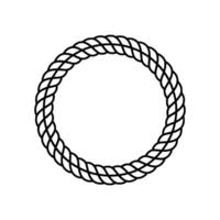 Intricate Rope Circle, Minimalist, Knot vector