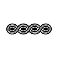 Circular Rhythm Minimalist Line Art Series vector