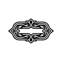Elegant Ornate Frame, Vintage, Decorative Border - Intricate vector