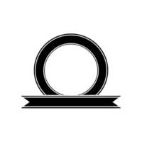 Minimalist Balance Symbol - Circular Emblem vector
