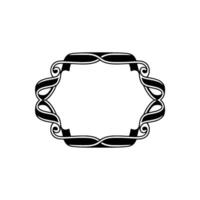 Elegant Ornate Frame, Vintage, Minimalist Border - Ornament vector