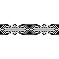 Elegant Art Deco Border, Geometric, Vintage Style vector