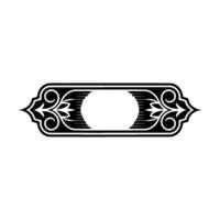 Elegant Vintage Border, Decorative Element, Classic, Emblem vector