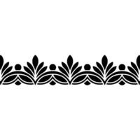 Elegant Botanical Border, Vintage Style, - Frame vector