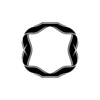Geometric Wreath, Minimalist, Circular Frame, Pattern vector