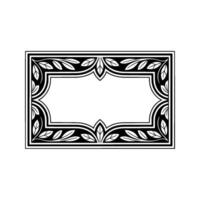 Art Deco Frame, Elegant Border, Vintage, Decorative Element - Artdeco vector