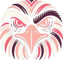 Eagle Head Art Design vector
