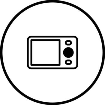 Iconic representation of digital camera displaying modern technology and capture memories from travel and holidays experiences vector