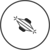 Abstract illustration of microscopic cellular division process during mitosis emphasizing biological replication science exploration and research vector