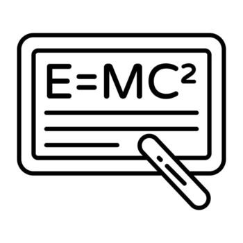 Conceptual linear linear design icon of car for rent vector