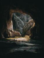The Old And Hidden Mysteries Within A Mountain Cave photo