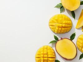 Mango background design photo