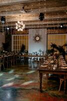 Warm candlelight amongst dried flower arrangement with pampas photo