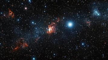 Cosmic wonders reveal vibrant colors and celestial formations in deep space exploration photo