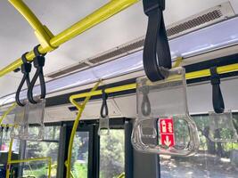 Unique Bus Handle Design Features photo