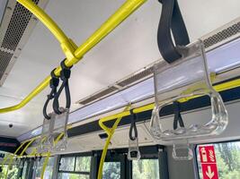 Unique Bus Handrails in Urban Transit photo