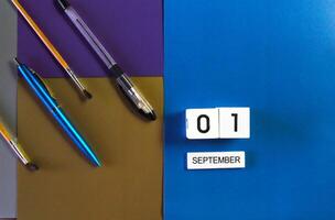 September 1 - Knowledge Day. Education Concept photo
