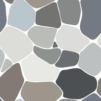 Stone tile cobblestone seamless pattern in gray tone colors use for background or architecture vector