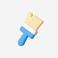 A playful ice cream popsicle, evoking joy and summer freshness. vector