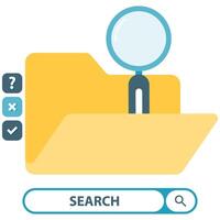 file search result vector