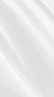 Vertical abstract background with flowing white texture. Suitable for posters, social media, and serene visuals. vector