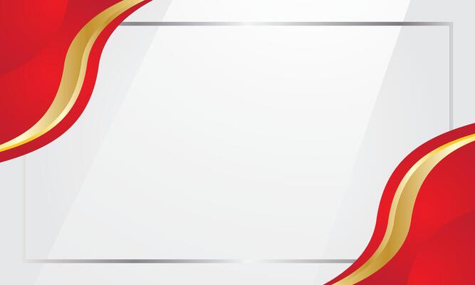 Luxurious background with elegant red waves
