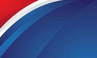Modern red white on blue background design for business or certificate vector