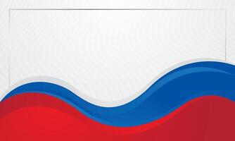 Modern white blue red abstract wave background vector