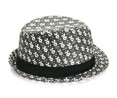 Straw hat isolated on white background photo