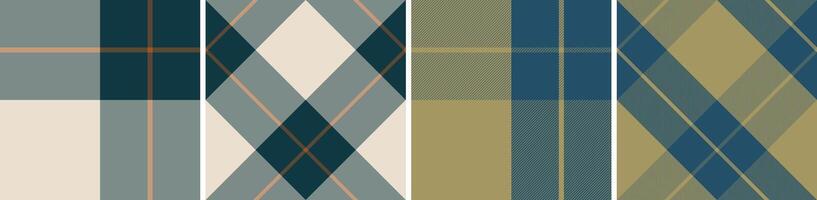 Seamless check pattern or plaid pattern for dress ,flannel skirt, tableclothmodern and fashion print. vector