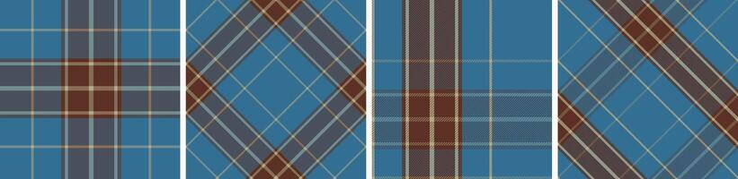 Seamless check plaid pattern for dress ,flannel skirt, modern and fashion print. vector