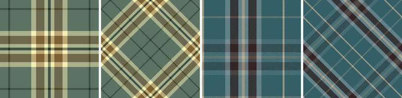Seamless check pattern plaid pattern for dress ,flannel skirt, other modern and fashion print. vector