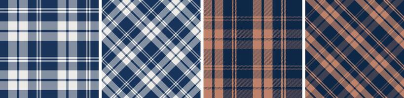 Scottish Plaid Seamless Pattern. for dress gingham,flannel skirt, tablecloth modern and fashion print. vector