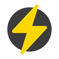 Electric Vehicle Charging Icon for web app, infographic vector
