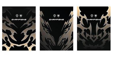 Victory Looks Better in Tribal Flames Custom Team Shirts vector