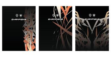Customize Your Victory Look with Fire, Smoke, and Tribal Patterns vector