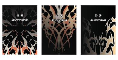 Create a Bold Identity with Custom Teamwear Inspired by Fire and Fury vector
