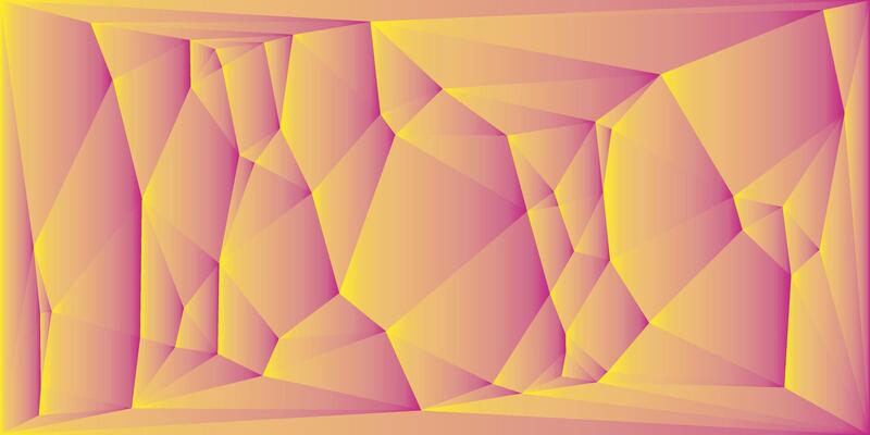 prismatic low poly texture a vibrant pink and yellow pattern ideal for digital art and contemporary backdrops