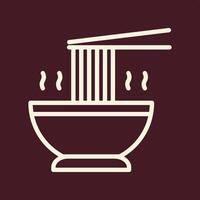 Ramen trendy useful important Illustration design elegant colorful background vector