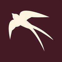 Bird trendy useful important Illustration design glorious colorful background vector