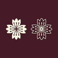 Flowers trendy useful important Illustration design ravishing colorful background vector