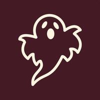 Ghost trendy useful important Illustration design magnificent colorful background vector