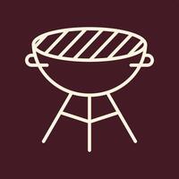 Barbeque trendy useful important Illustration design likely colorful background vector