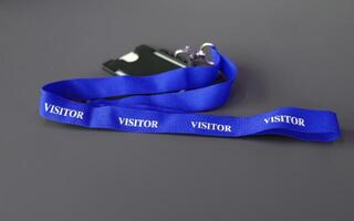 Security - Badge for visitors to a company site or office photo