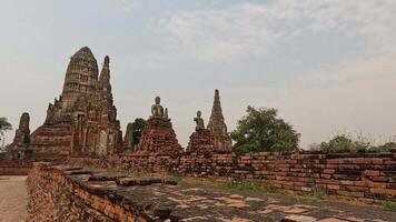 Time-lapse of a historical temple complex at sunset. video