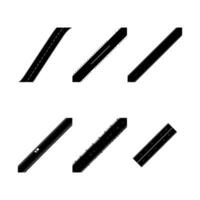 A set of different types of tools on a white background vector