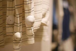 security alarm on a shirt in store photo