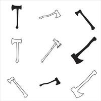 Axes and axes set vector