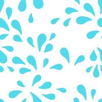 seamless pattern with water drop vector