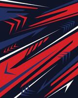 Modern background of red and blue abstract geometric lines vector
